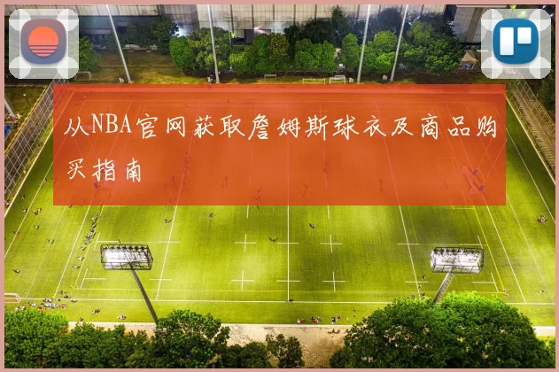 从NBA官网获取詹姆斯球衣及商品购买指南